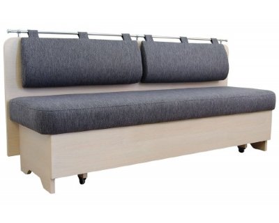 Прямой кухонный диван Стокгольм СВ со спальным местом (по размерам покупателя)
