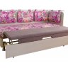 Прямой кухонный диван Сюрприз СВ с боковой спинкой со спальным местом (по размерам покупателя)
