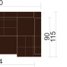 Угловой кухонный диван БРИСТОЛЬ 210х105 см