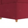 Прямой кухонный диван Гермес на буковых ножках 90 см