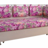 Прямой кухонный диван Сюрприз СВ с боковой спинкой со спальным местом (по размерам покупателя)