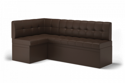 Кухонный диван угловой Остин экокожа Reex brown