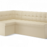Кухонный диван угловой Остин экокожа Reex cream