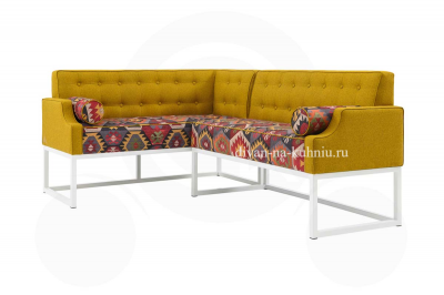 Кухонный угловой диван  Оксфорд-Лофт  143х126 см