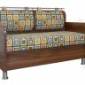 Прямой диван для кухни Сюрприз с подлокотниками (по размерам покупателя) 