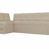 Диван кухонный угловой Люксор, Бежевый, Экокожа, 28592